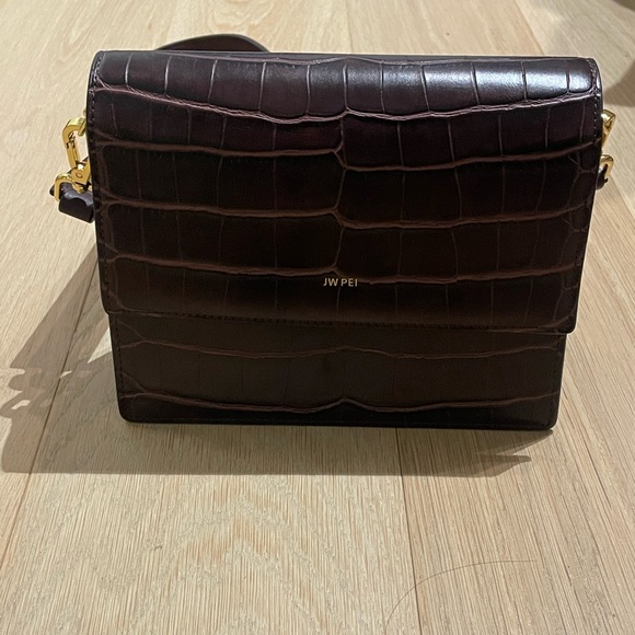 J W PEI Brown/maroon crossbody bag - Picture 3 of 5